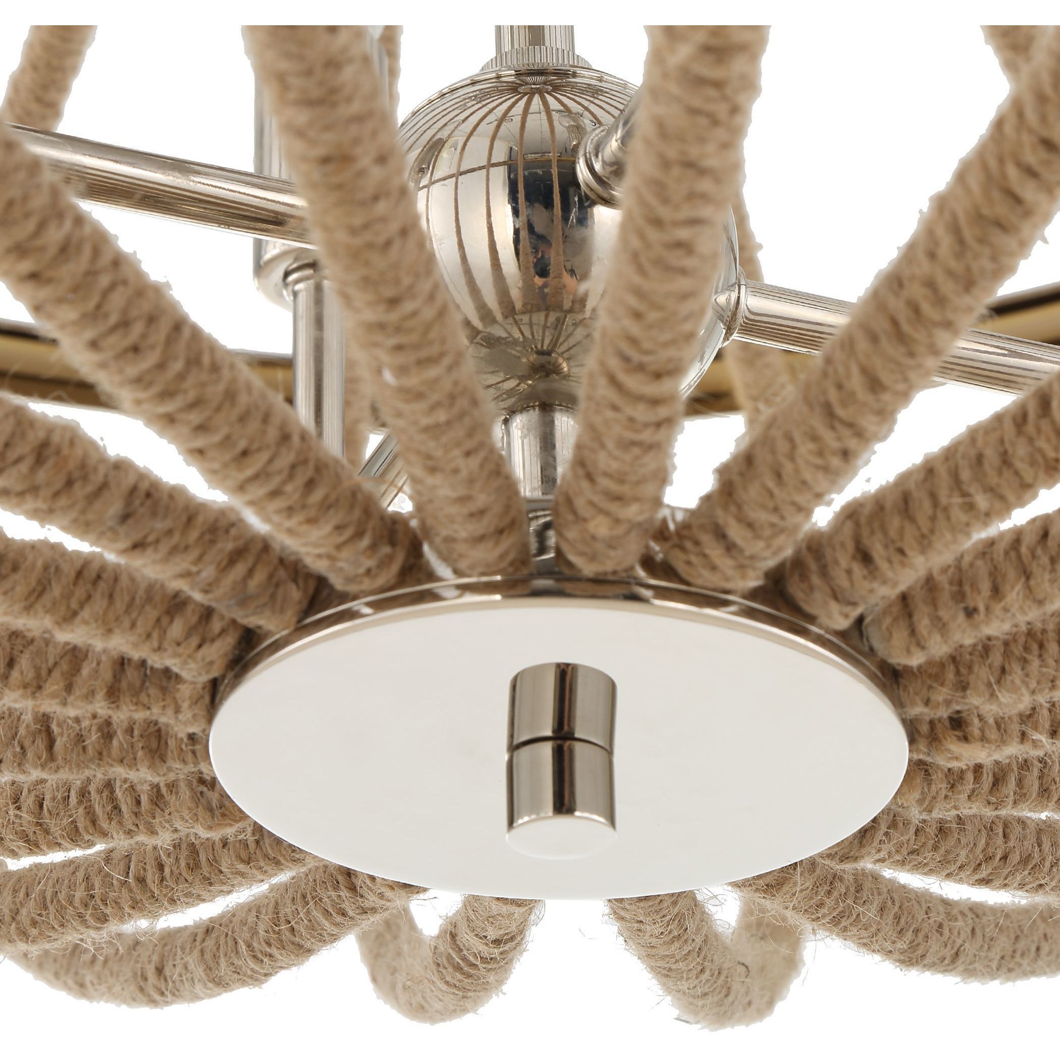 Lovelock 4 Light 27.5 inch Polished Nickel Chandelier Ceiling Light