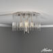 Gatz 4 Light 9.75 inch Brushed Nickel Flush Mount Ceiling Light