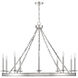 Seville 10 Light 45 inch Polished Nickel Chandelier Ceiling Light, Essentials