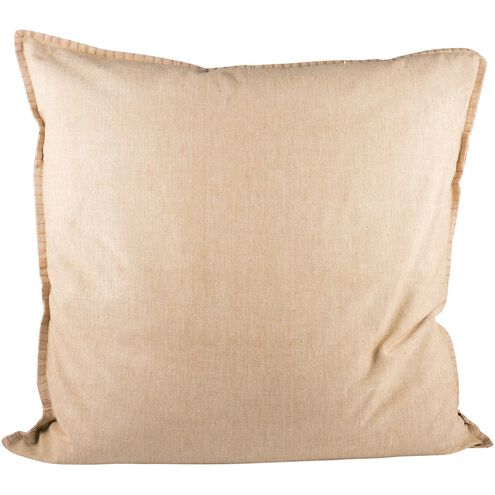 Chambray 24 X 0.25 inch Sand Pillow, Cover Only