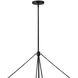 Gwen 8 Light 32 inch Black Chandelier Ceiling Light