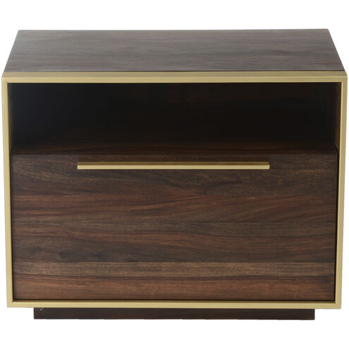 Focus 28 X 22 inch Brown Nightstand