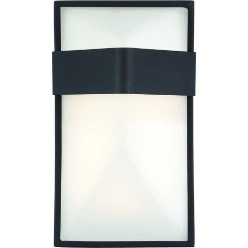 Wedge LED 5.25 inch Coal ADA Wall Mount Wall Light in Black, Outdoor