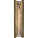 Anne-Marie Barton Armise Sconce Wall Light in Mottled Brass