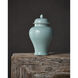 Celadon 14 X 9 inch Temple Jar, Small