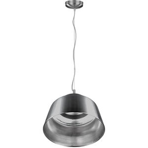 Palermo 3 Light 16 inch Satin Nickel and Silver Pendant Ceiling Light