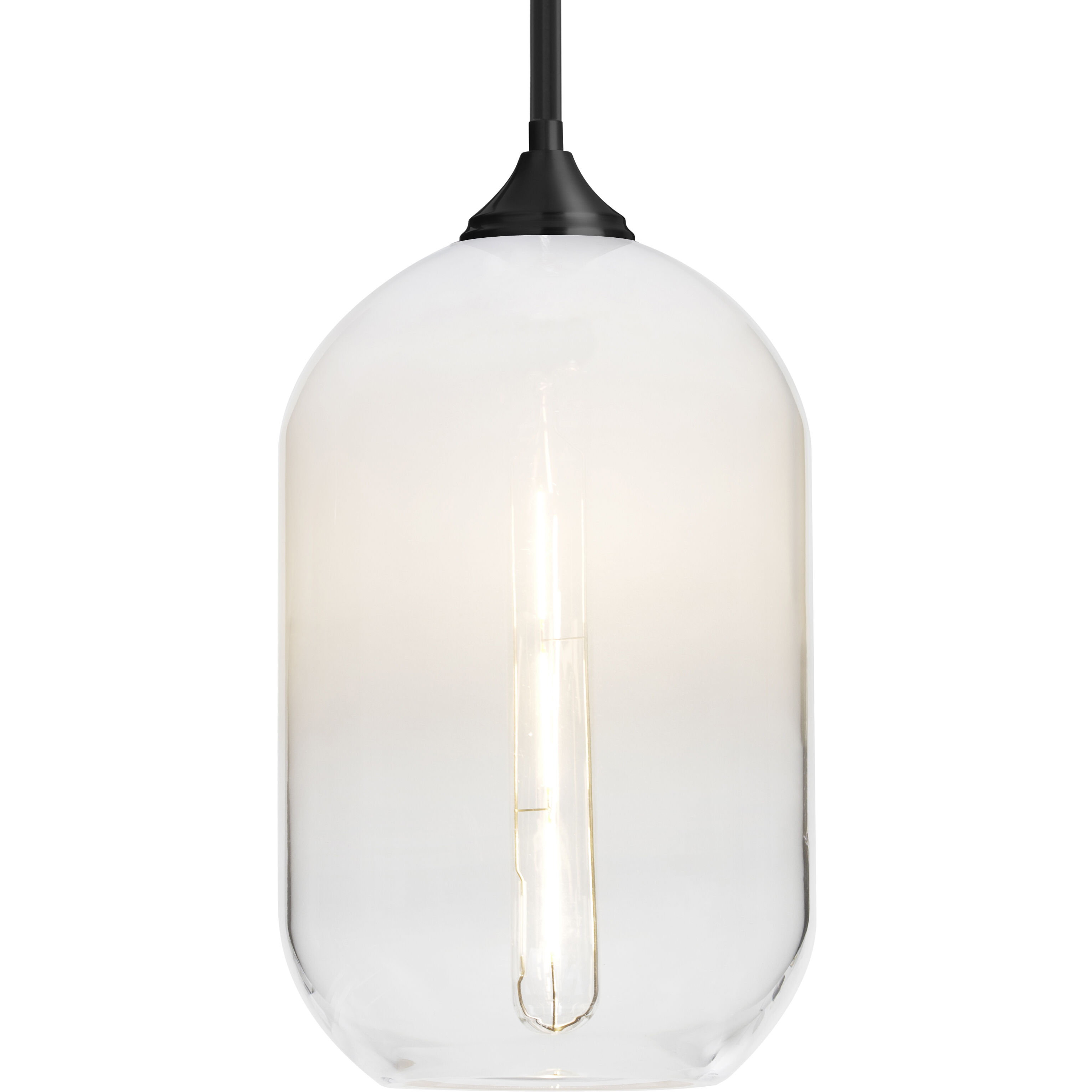 Omega 12 1 Light Black Stem Pendant Ceiling Light