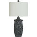 Elsa 32 inch 100.00 watt Malta Black Table Lamp Portable Light