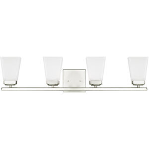 Baxley 4 Light 30.50 inch Bathroom Vanity Light
