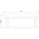 Willow 3 Light 16 inch Bronze Flush Mount Ceiling Light