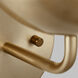 Alvin 1 Light 6.25 inch Satin Brass Bath Vanity Wall Light
