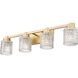 Jacqueline Vanity Wall Light in Modern Gold