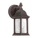 Signature 1 Light 10 inch Antique Bronze Outdoor Wall Light