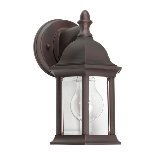 Signature 1 Light 10 inch Antique Bronze Outdoor Wall Light