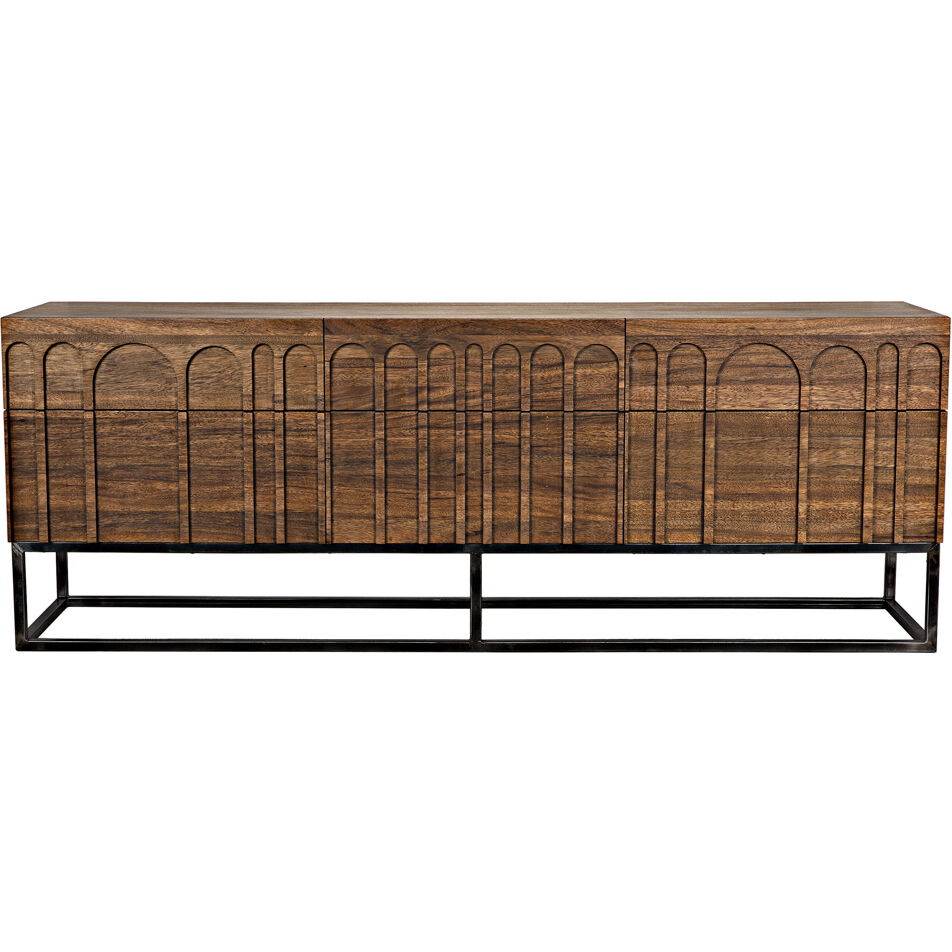 Casanova 83 X 21 inch Dark Walnut Sideboard