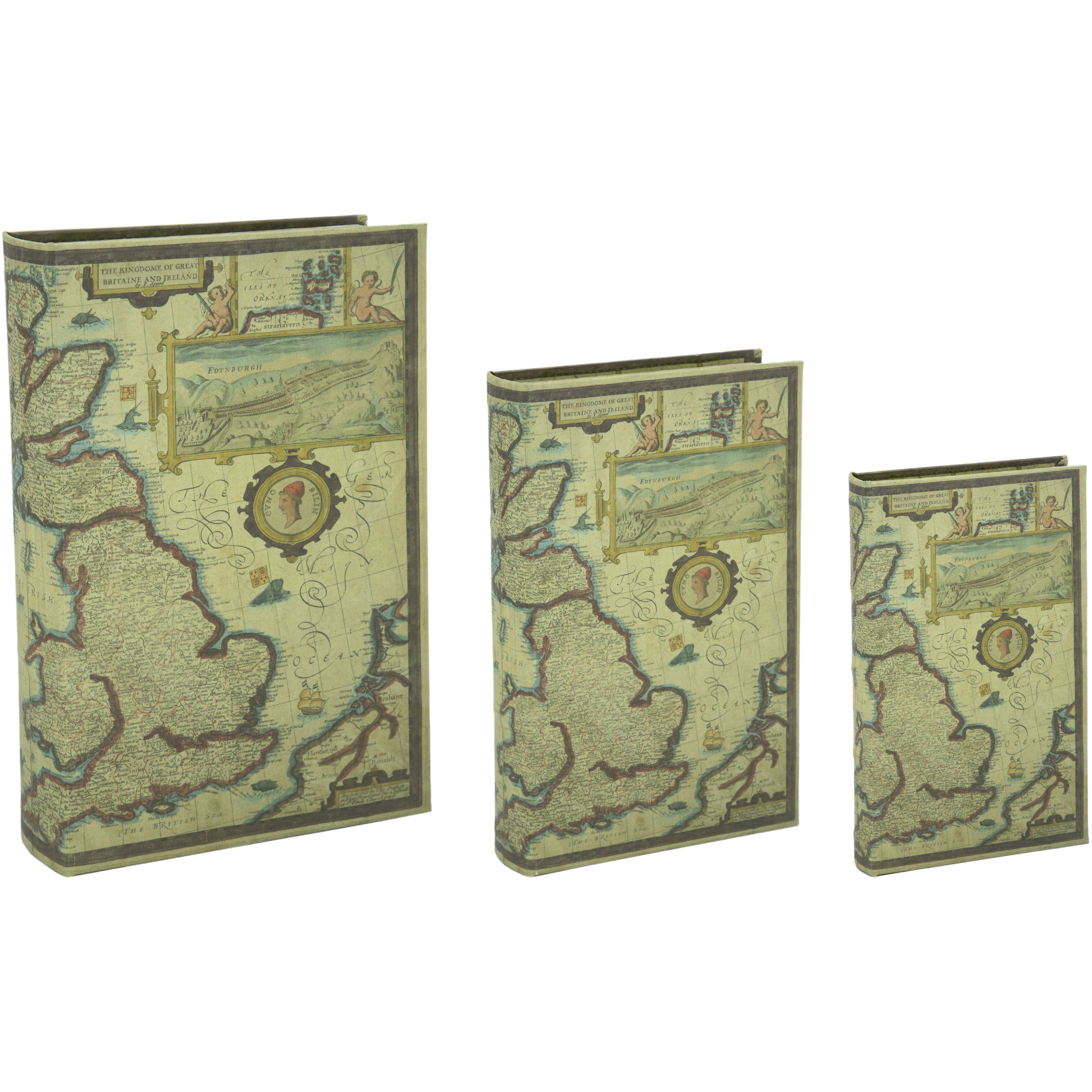 Vintage Style 8 X 5 inch Multi Color Box