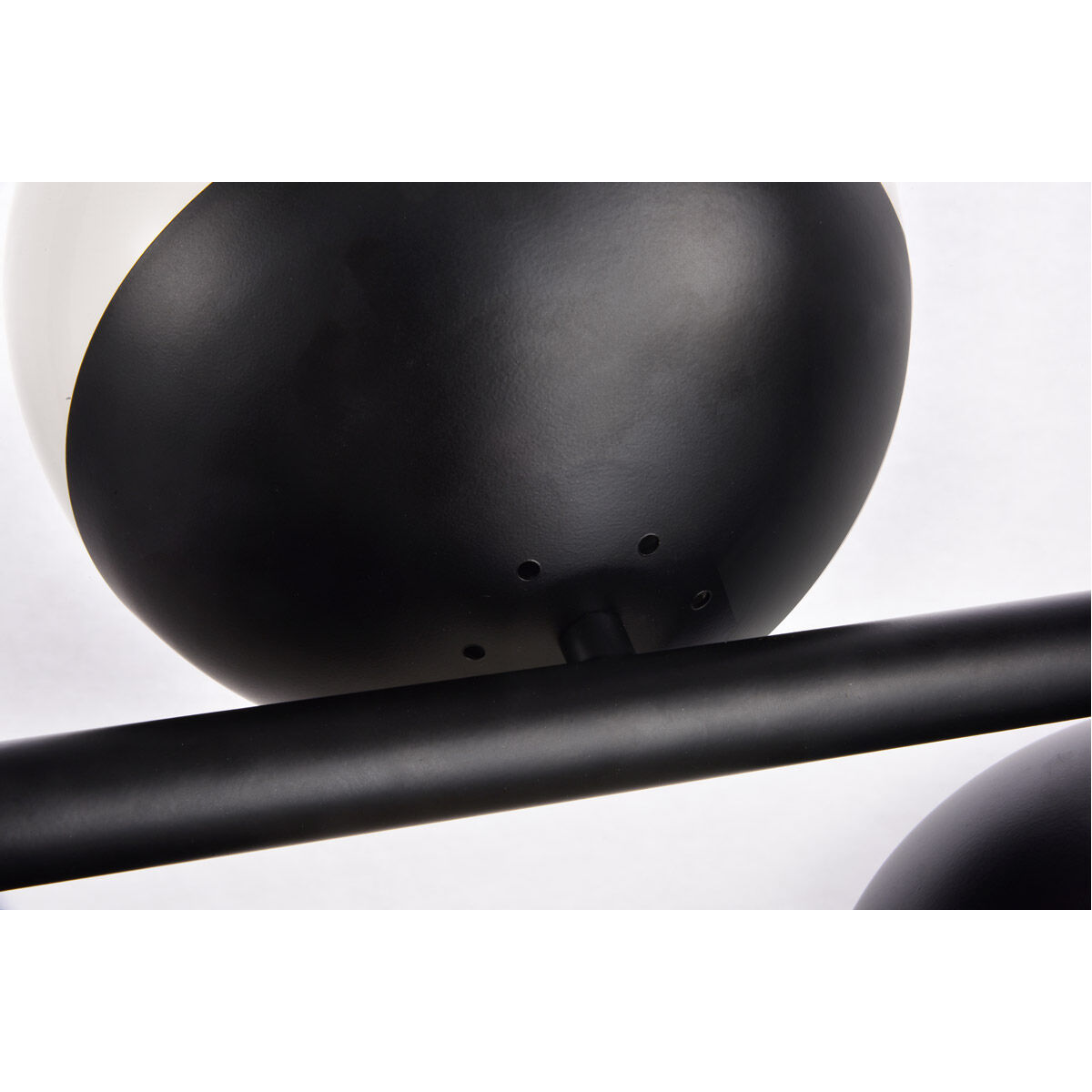 Eclipse 7 Light 43 inch Black Pendant Ceiling Light