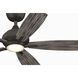 Doren 52 inch Black Fan-Uni