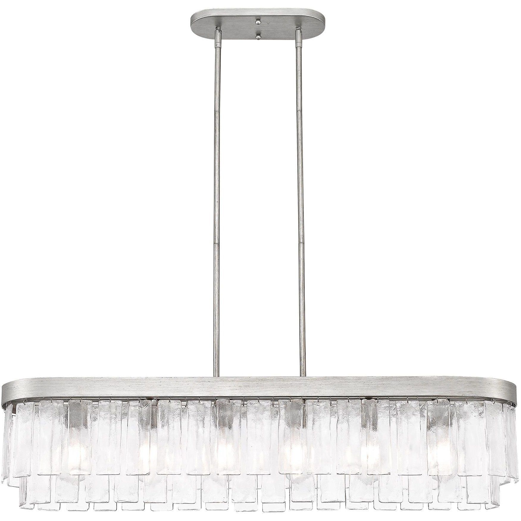 Ciara Island Light Ceiling Light in Peruvian Silver