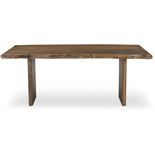 Lila 78 X 40 inch Brown Dining Table, Small