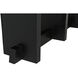 Ando 75 X 16 inch Hand Rubbed Black Console