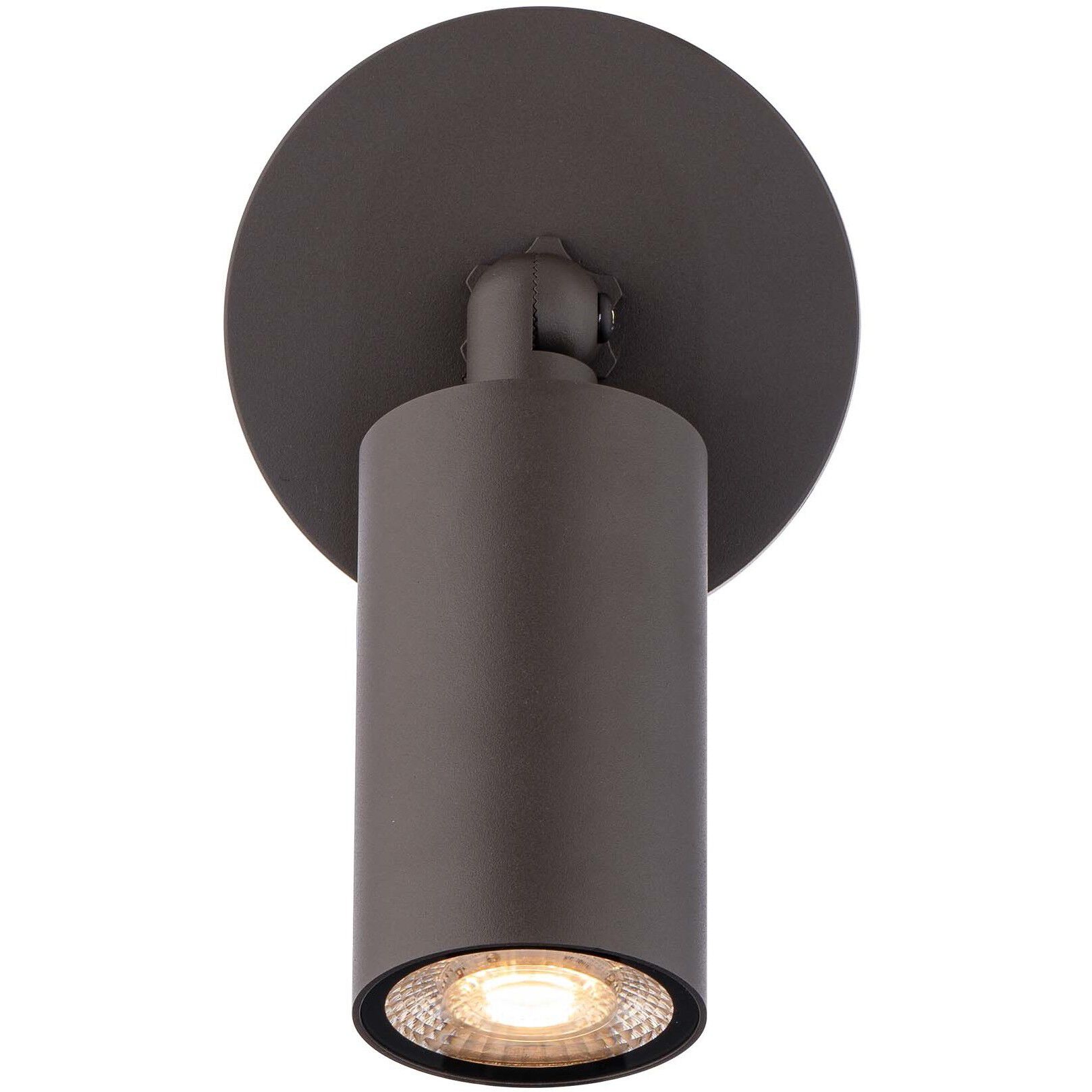 Cylinder LED 5.06 inch Bronze Outdoor Wall Lighting, WAC Limited