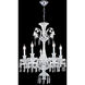 Le Chateau 5 Light 28 inch Silver Chandelier Ceiling Light
