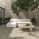 Warby 55 X 42 inch Beige Outdoor Coffee Table