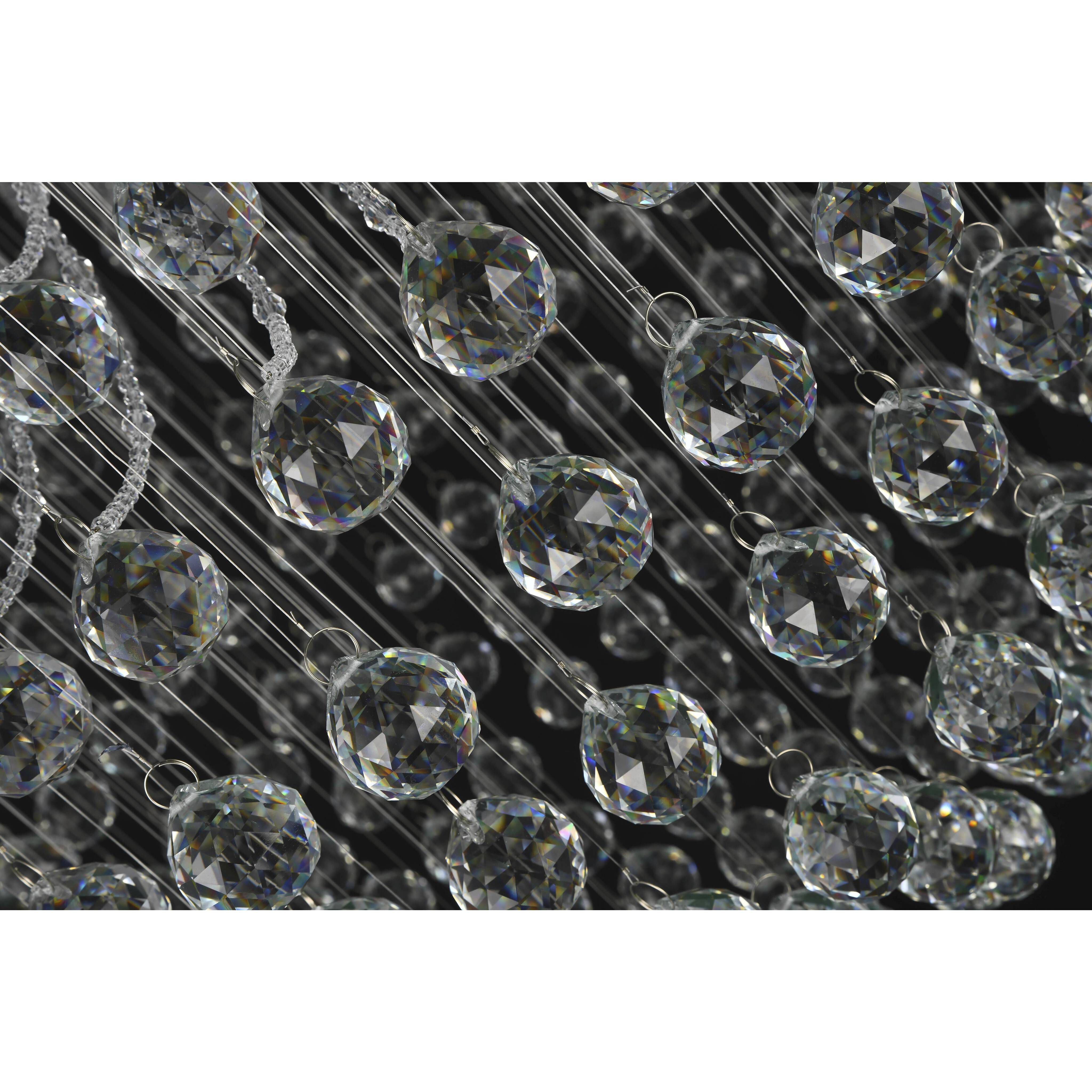 Canada 12 Light 31.5 inch Chrome Chandelier Ceiling Light