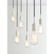 SoCo 1.7 inch Aged Brass Pendant Ceiling Light