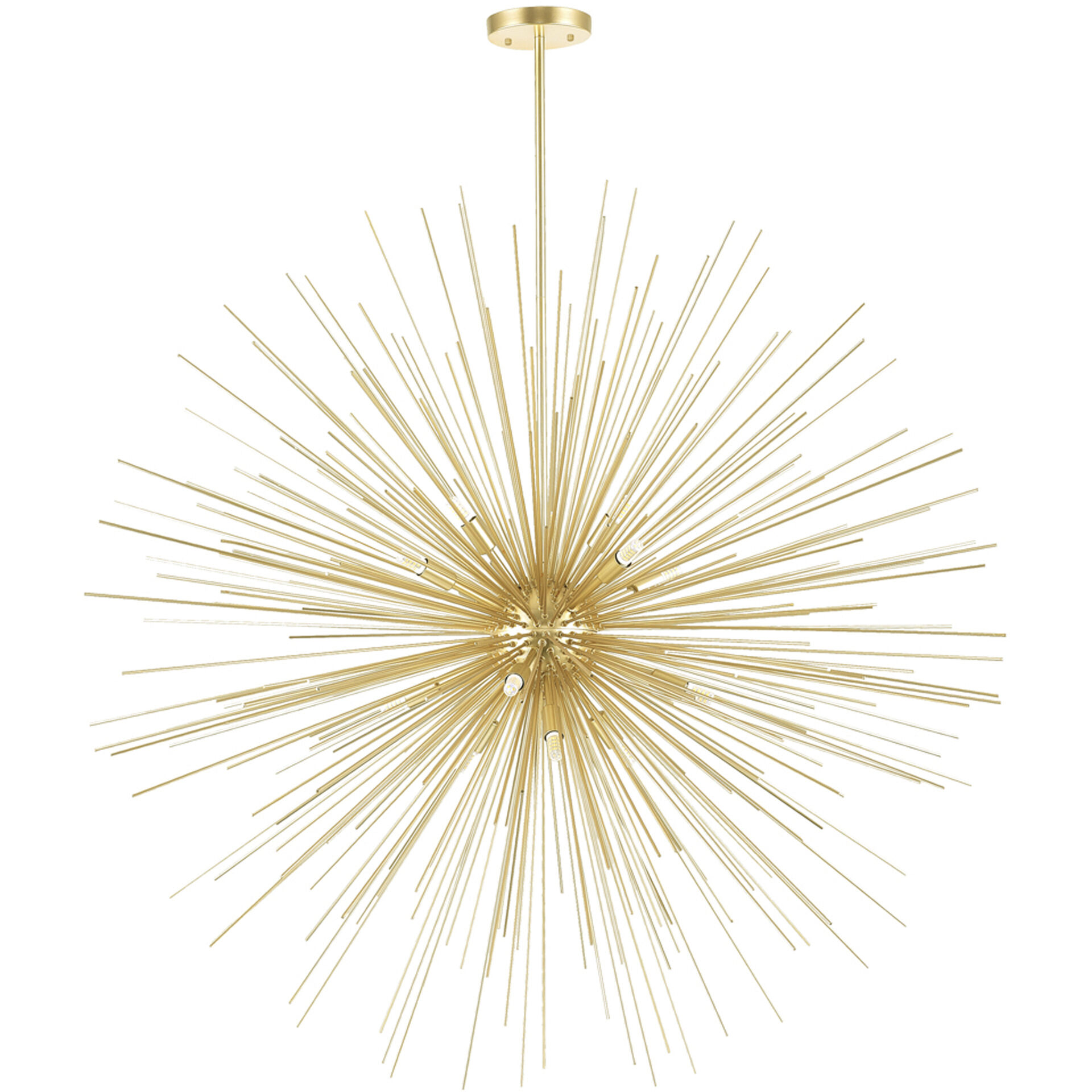 Savannah 14 Light 40 inch Gold Leaf Chandelier Ceiling Light