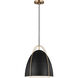 Sean Lavin Norman 1 Light 13.38 inch Satin Brass Pendant Ceiling Light