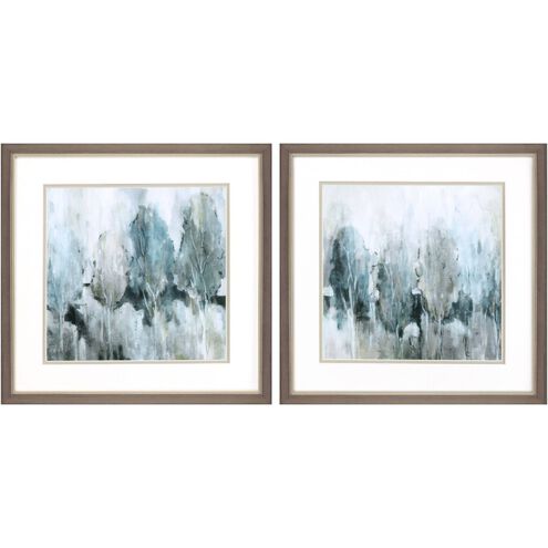 Landscapes Collection Blue Framed Art