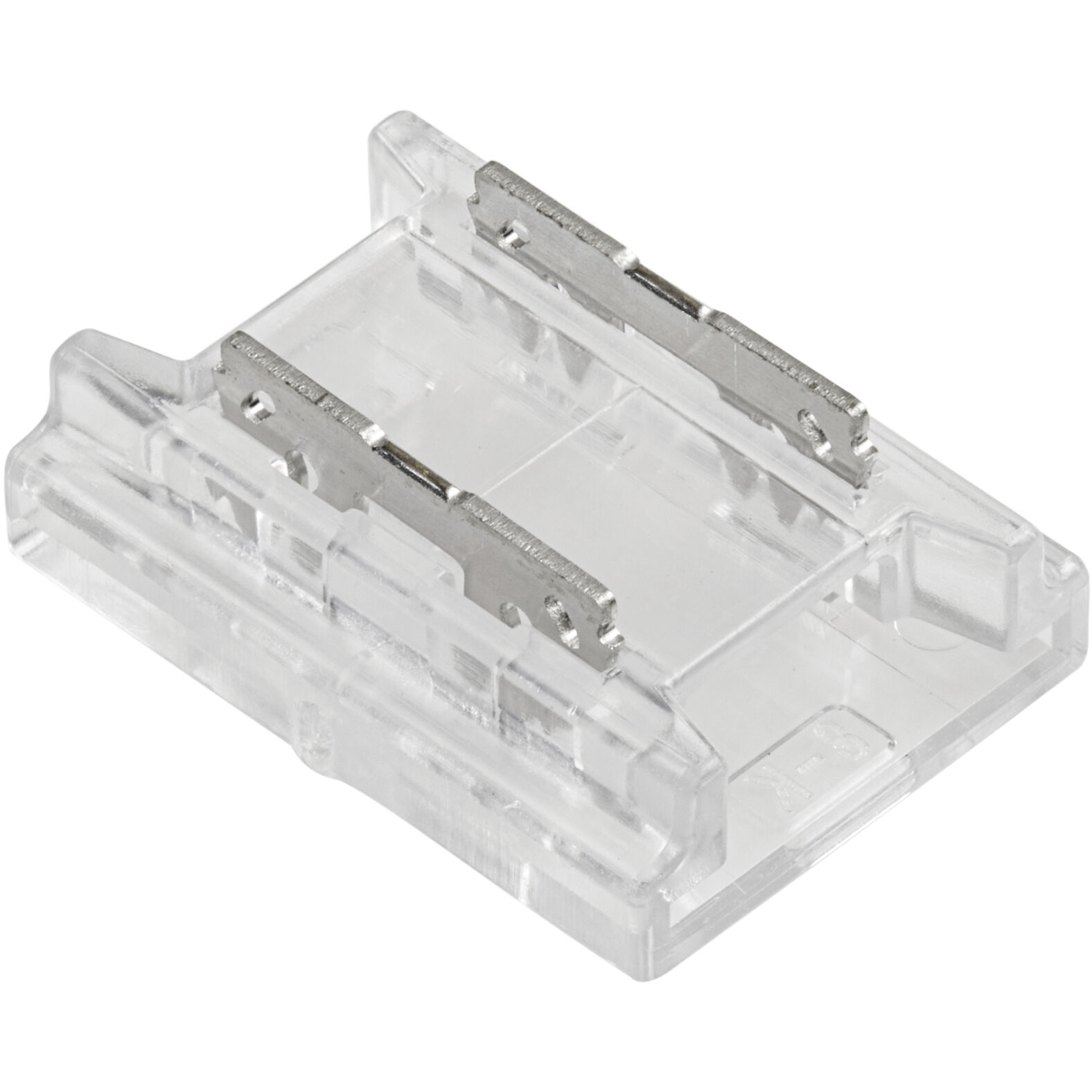 COB Dry Clear 0.45 inch Crimp Connectors, Tape to Tape