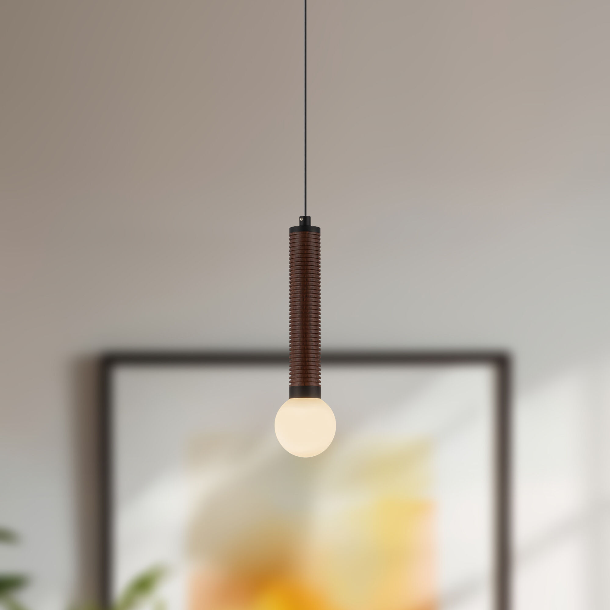 Alora Mood Arden Pendant Ceiling Light in Matte Black