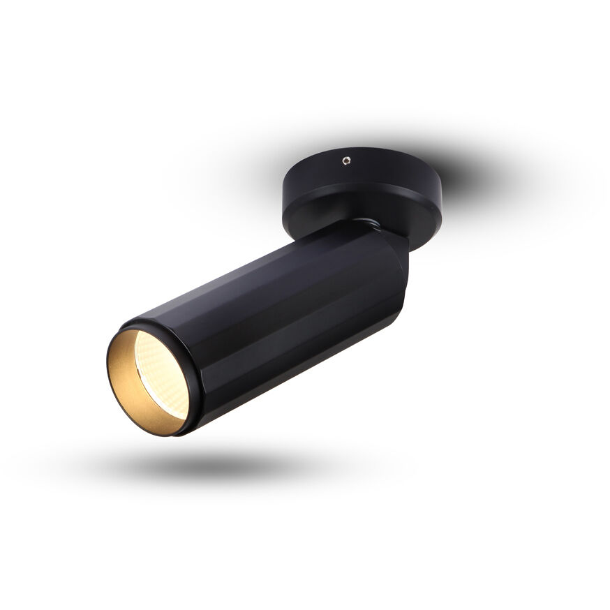 ORBIT Series Black Surface Mounted Downlight Ceiling Light