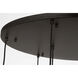 Richard June Sorelle 9 Light 38.5 inch Aged Iron Chandelier Ceiling Light in Standard