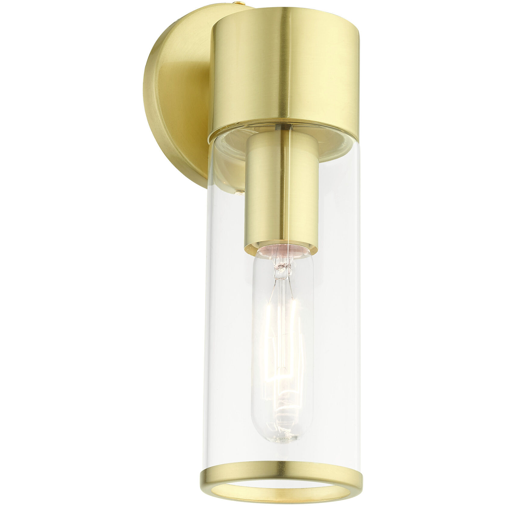 Banca 1 Light 4 inch Satin Brass ADA ADA Single Sconce Wall Light