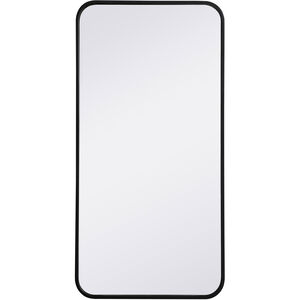 Evermore 36 X 18 inch Black Mirror