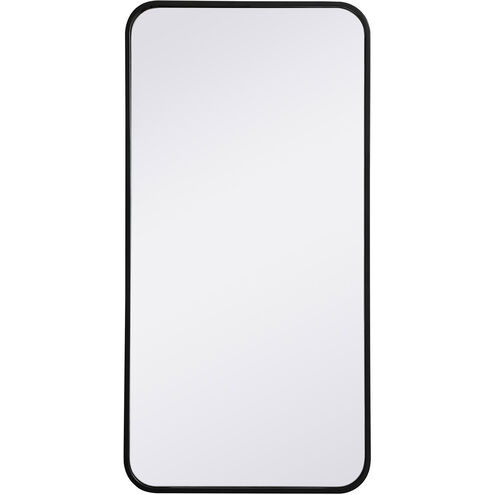 Evermore 36 X 18 inch Black Mirror