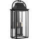 Sean Lavin Wellsworth 3 Light 22.5 inch Textured Black Outdoor Wall Lantern
