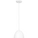 Vega Pendant Ceiling Light in Matte White