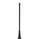 Laurent 1 Light 105.5 inch Black Outdoor Post Mounted Fixture