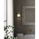 Macy 48 X 30 inch Natural/Brass/Mirror Mirror