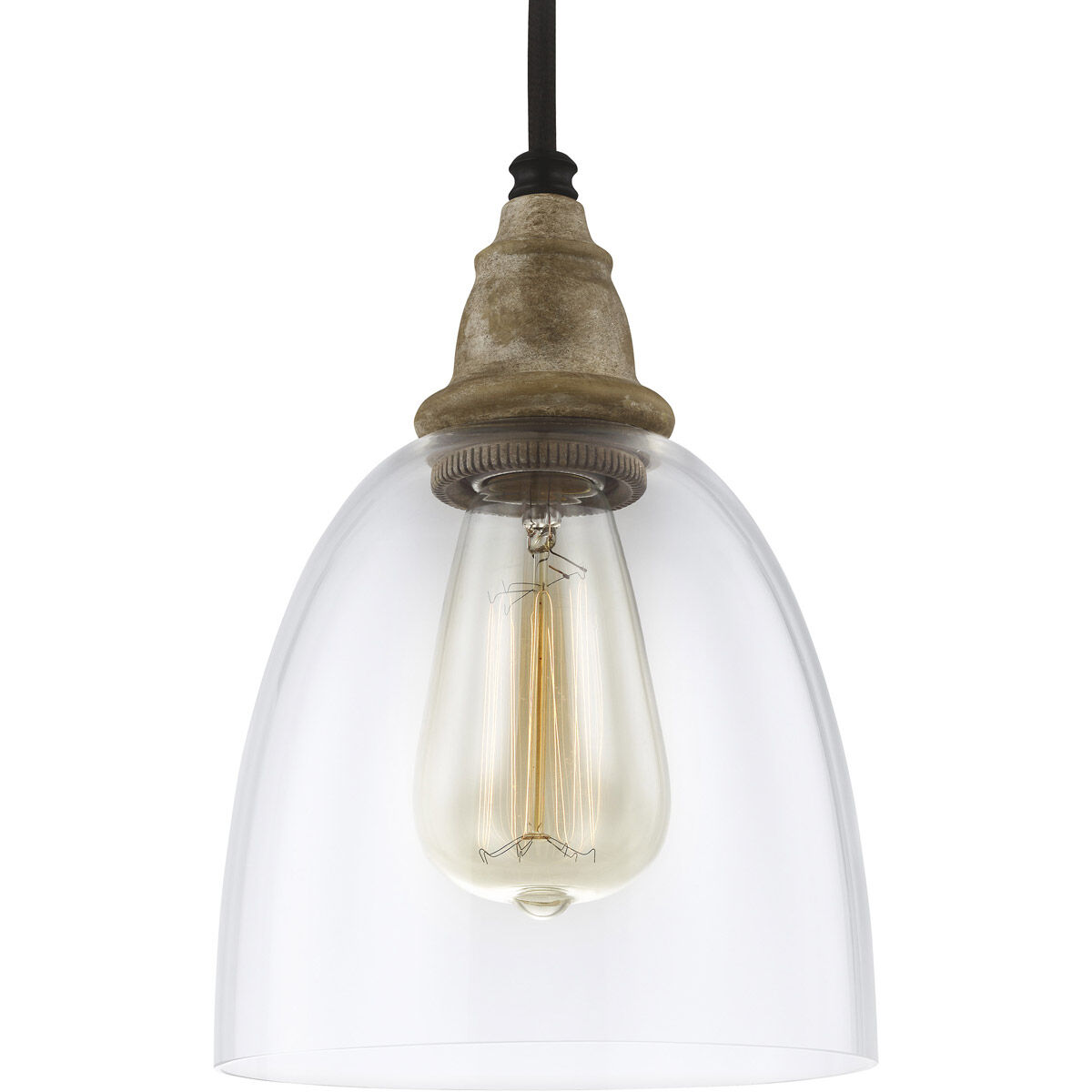 Matrimonio 1 Light 6.38 inch Driftwood Dark Weathered Zinc Mini Pendant Ceiling Light