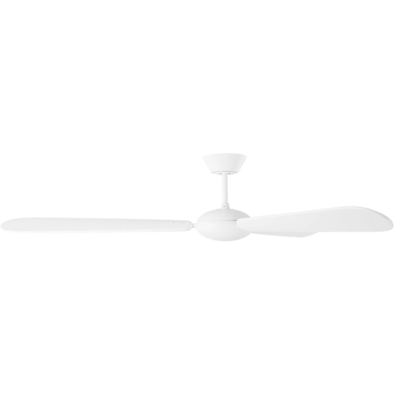 Pod 64 inch Matte White Ceiling Fan