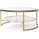 Niccolo 39.38 X 17.75 inch Gold Coffee Table