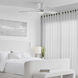 Ikon 52 inch Matte White Ceiling Fan