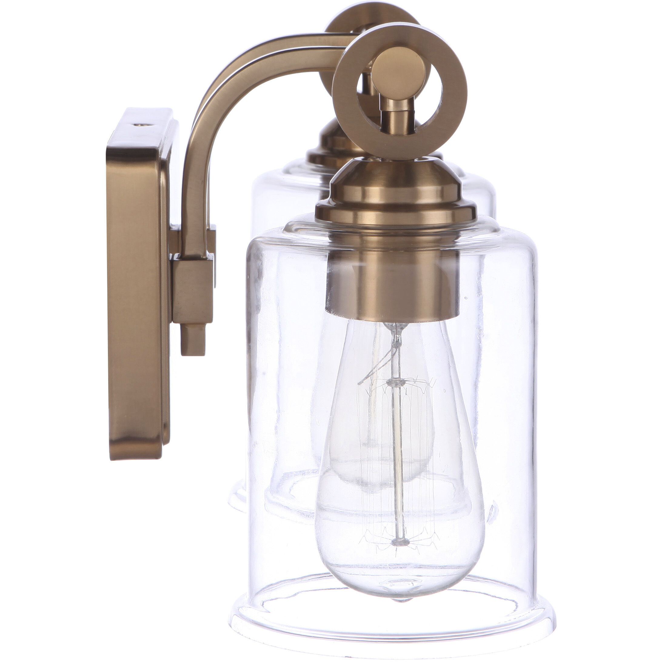 Romero 2 Light 14 inch Espresso Vanity Light Wall Light