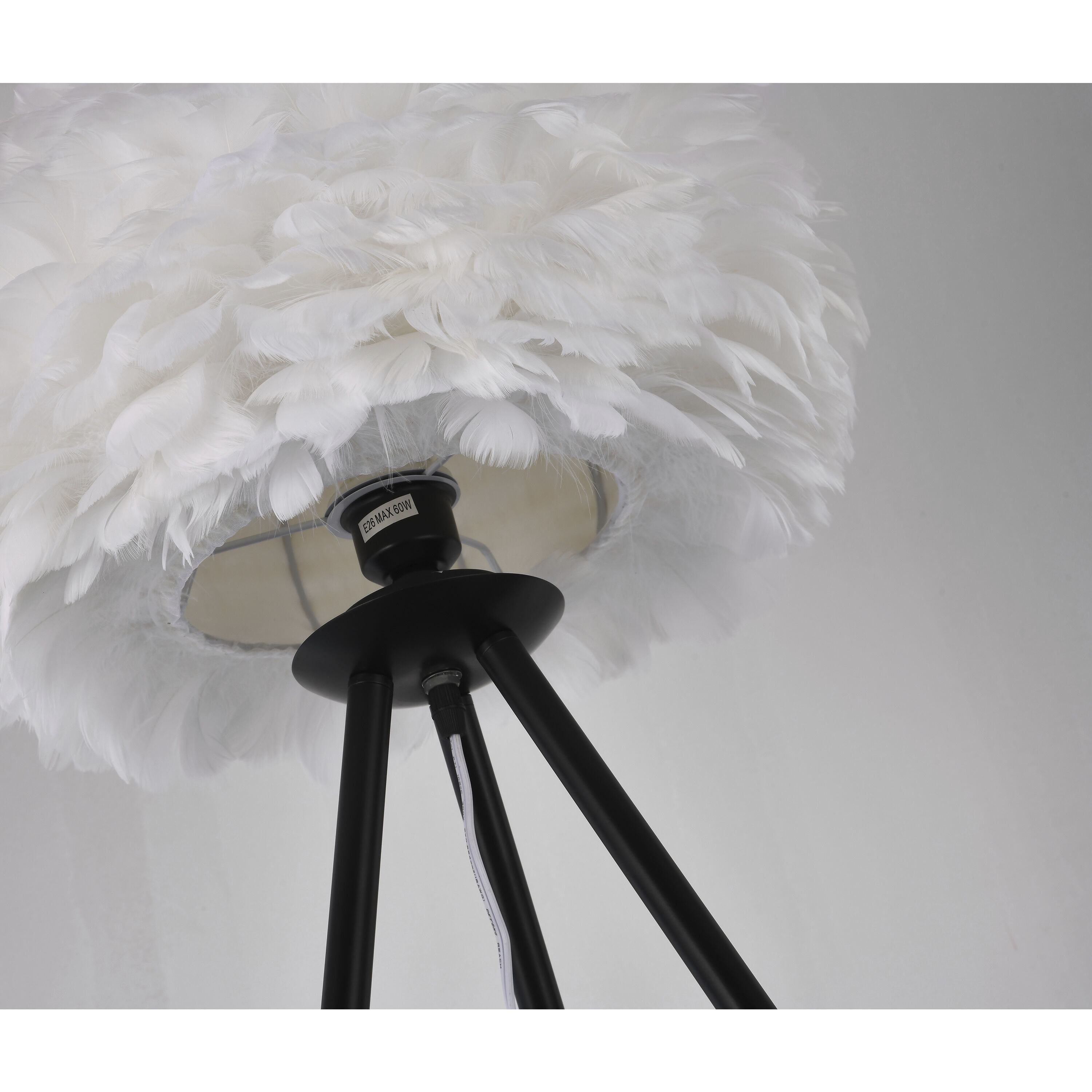 Canada 55 inch 60.00 watt Black Floor Lamp Portable Light